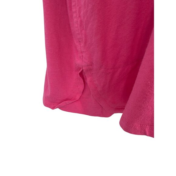 LOGO Lori Goldstein Womens Pink Scoop Neck Short Sleeve Top 2X - Picture 2 of 9